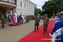 Nvteva nelnka Generlneho tbu Gruznska na Slovensku