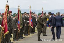 Pamtn stuha nelnka Generlneho tbu pre 12.mechanizovan prpor Nitra 