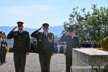 Pietna spomienka a kladenie vencov pri prleitosti oslv 81. vroia Slovenskho nrodnho povstania